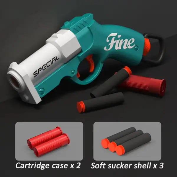 Mini S686 Soft Bullet Launcher Toy Gun - Image 11