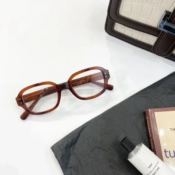 Retro Korean Anti-Blue Light Glasses Frame Unisex - Image 9