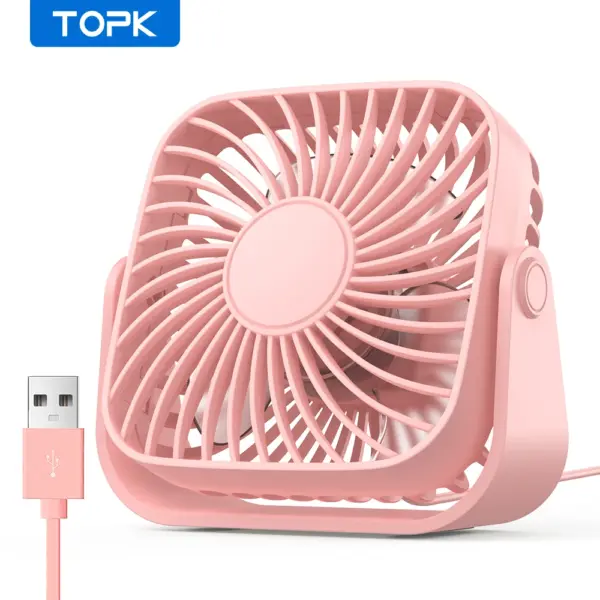 TOPK K52 4-Inch USB Portable Desk Fan - Image 11