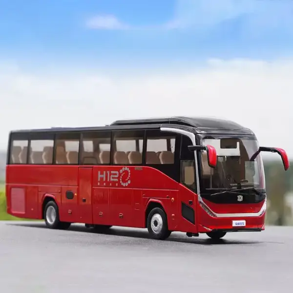 1:36 Scale Zhongtong Bus H12 Alloy Model - Image 2