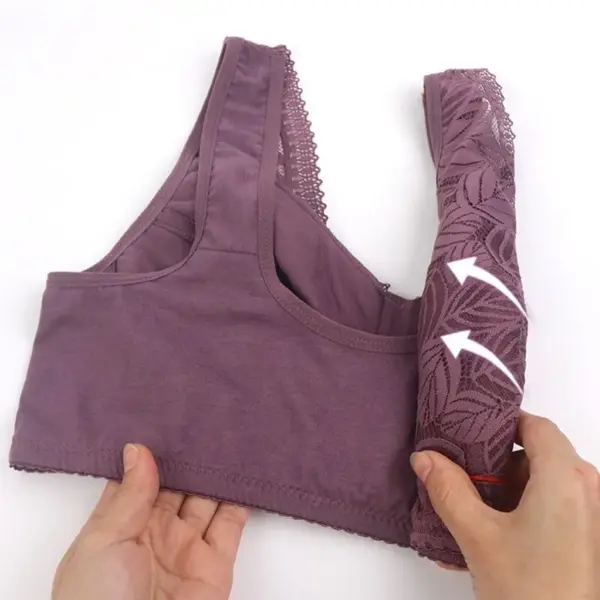 Plus Size Lace Seamless Bra CG10 for Women - Image 4