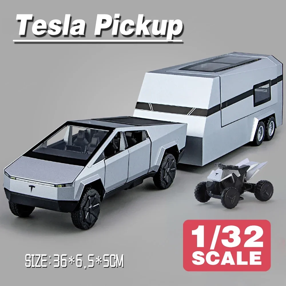 1:32 Scale Metal Diecast Off-Road Vehicle Model 9 1:32 Scale Metal Diecast Off-Road Vehicle Model - Image 9