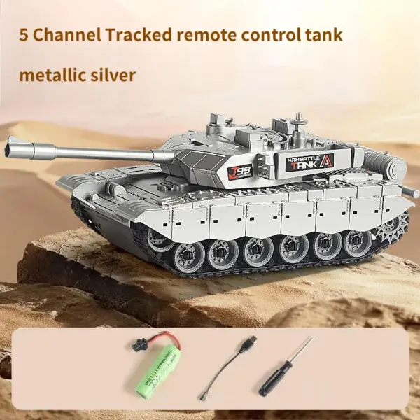 RC Tracked Tank 5/11CH Remote Control Vehicle - Image 8