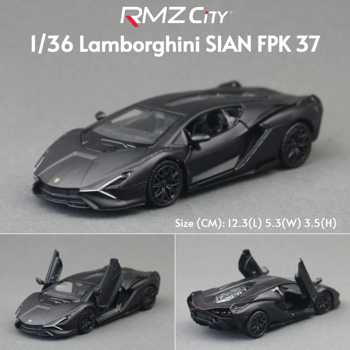 1/36 Lamborghini Super Sport Diecast Model Toy 7 1/36 Lamborghini Super Sport Diecast Model Toy - Image 7