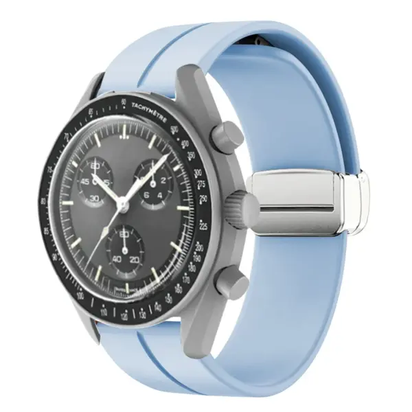 Silicone Strap for Omega MoonSwatch Planet Watch - Image 31