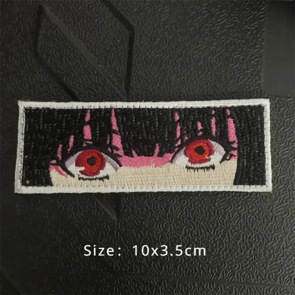 Anime Demon Slayer Hook and Loop Patches for Clothing - Image 10