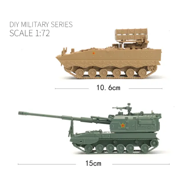 1/72 Russian Army T-14 Armata Military Model Kit - Image 5