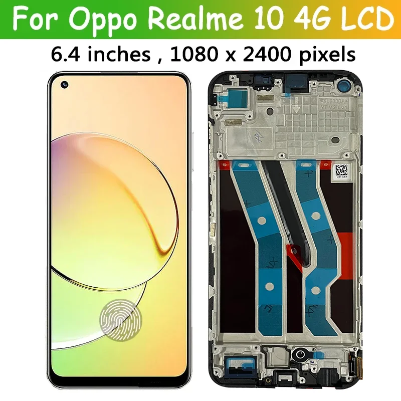 Super AMOLED Screen for Oppo Realme 10 4G RMX3630 4 Super AMOLED Screen for Oppo Realme 10 4G RMX3630 - Image 4