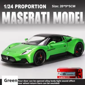 1/22 Maserati MC20 Diecast Model Car with Sound and Light 29 Se8aad27dce6345e3abc2b3064307cec7y