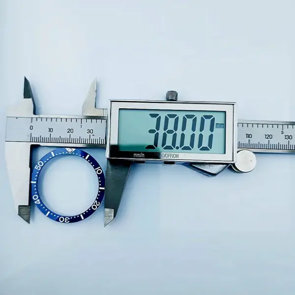 38mm Ceramic Bezel Insert for Dwayne Campbell Watch - Image 6