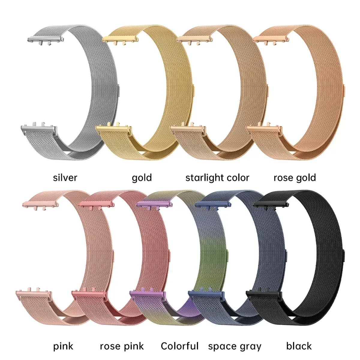 Stainless Steel Band For Samsung Galaxy Fit 3 2 Stainless Steel Band For Samsung Galaxy Fit 3 - Image 2