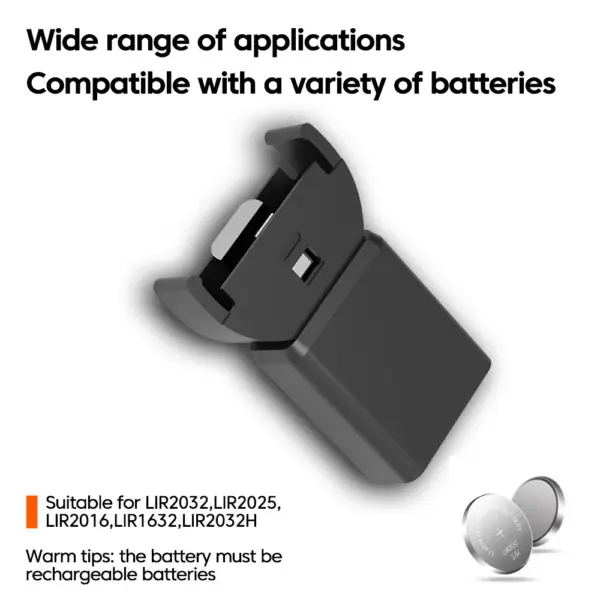 Type-C Lithium Coin Battery Charger for LIR2032 - Image 3