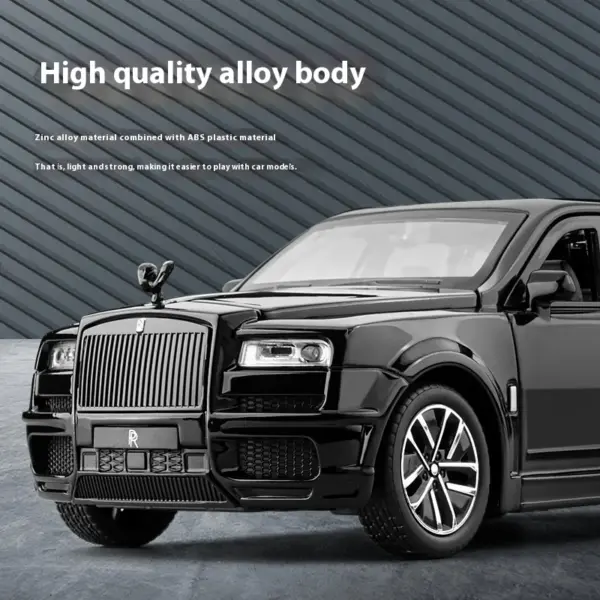 1:32 Rolls Royce Cullinan Diecast Model Toy - Image 3