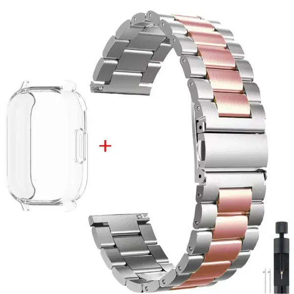 Luxury Metal Strap & TPU Case for Redmi Watch 5 - Image 9