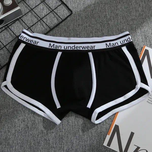 Comfortable Cotton Men's Boxer Shorts Set - Image 16