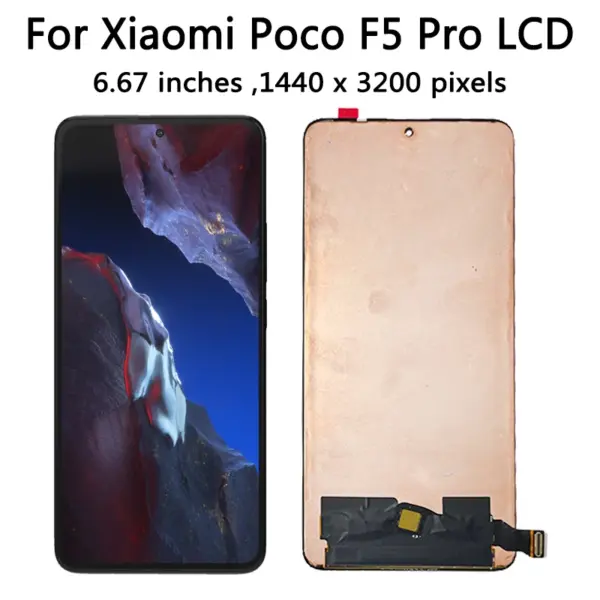 6.67” AMOLED LCD for Xiaomi Poco F5 Pro - Image 4