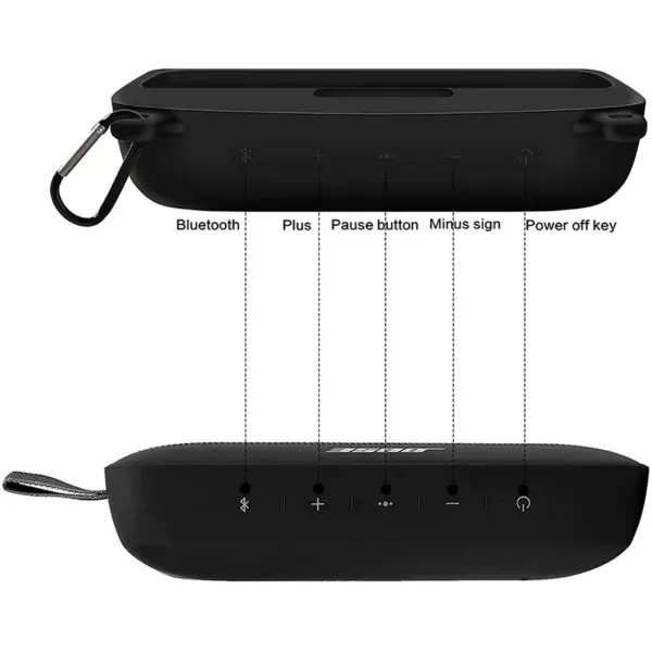 Silicone Protective Case for Bose SoundLink Flex Bluetooth Speaker - Image 3