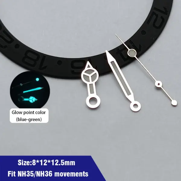Green Luminous Watch Hands for NH35 NH36 Movement - Image 22