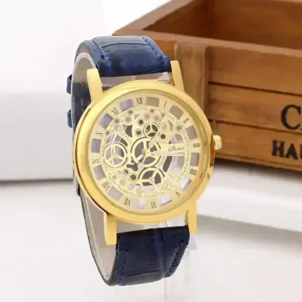 Men's Quartz Hollow Dial Watch D0H66EN - Image 10