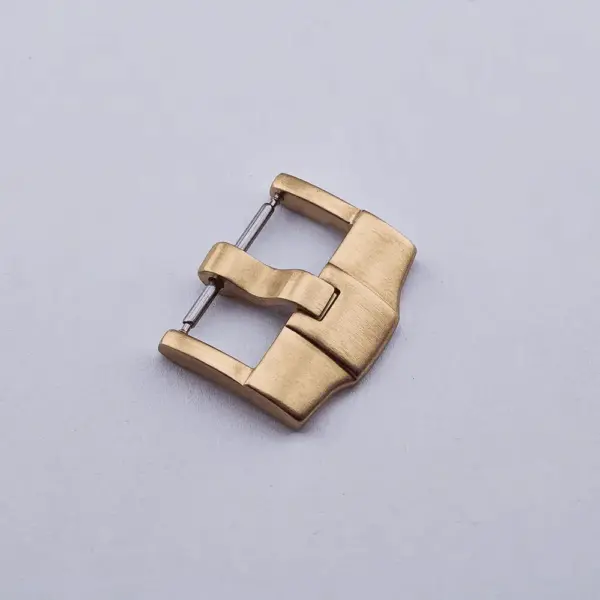 Metal Watch Strap with Square Button Buckle for 20mm Watches - Image 5