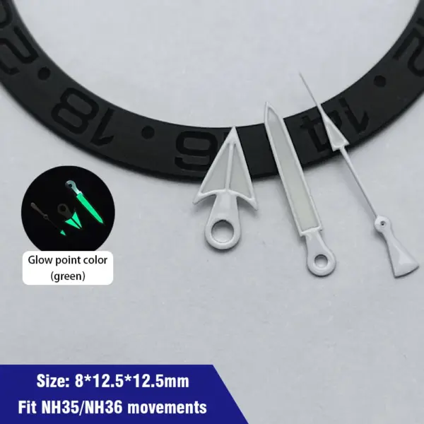 Green Luminous Watch Hands for NH35 NH36 Movement - Image 58
