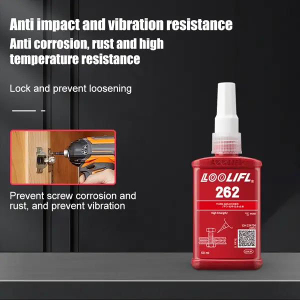 LOOLIFL 50ml 262 Threadlocker Adhesive - Image 2