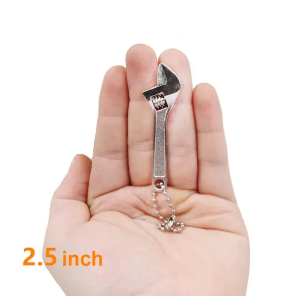 Mini 2.5/4 Inch Adjustable Open-End Spanner Tool Set - Image 8