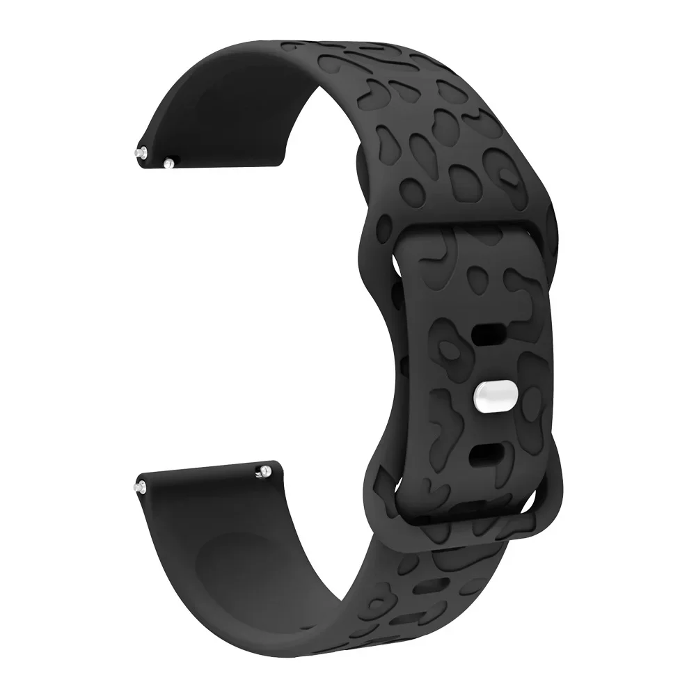 Leopard Silicone Watch Band for Garmin Venu 3S 20 Leopard Silicone Watch Band for Garmin Venu 3S - Image 20