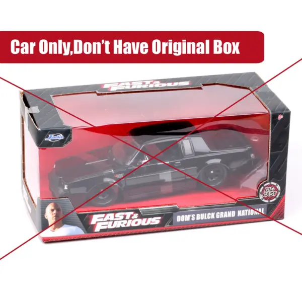 1/24 Scale Dom's Buick Grand National 1987 Diecast Car - Image 2