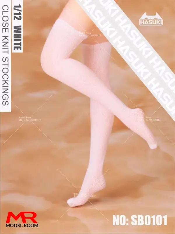 HASUKI SB01 SB03 SB04 1/12 Scale Seamless Mesh Socks - Image 2