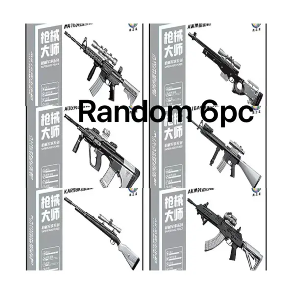 1/6 Scale Assault Rifle Model Set for Action Figures - Image 8