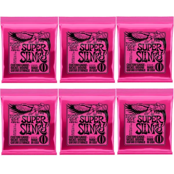 6-Pack Nickel Wound Electric Guitar Strings for Metal - Image 4