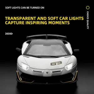 1:24 Lamborghini Aventador SVJ63 Diecast Model 19 Sea4801757eb04e1abbb00cd7954c05253