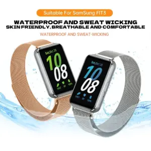 Stainless Steel Band For Samsung Galaxy Fit 3 17 Sea7d76ae3e82431cbaeda1229889059bh 2