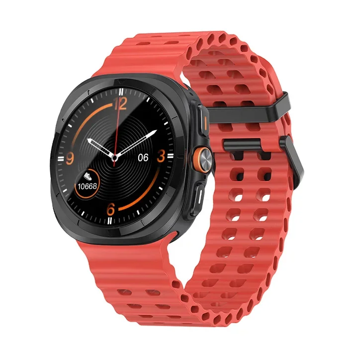 Ocean Silicone Band for Samsung Galaxy Watch 7 Ultra 47mm 19 Ocean Silicone Band for Samsung Galaxy Watch 7 Ultra 47mm - Image 19