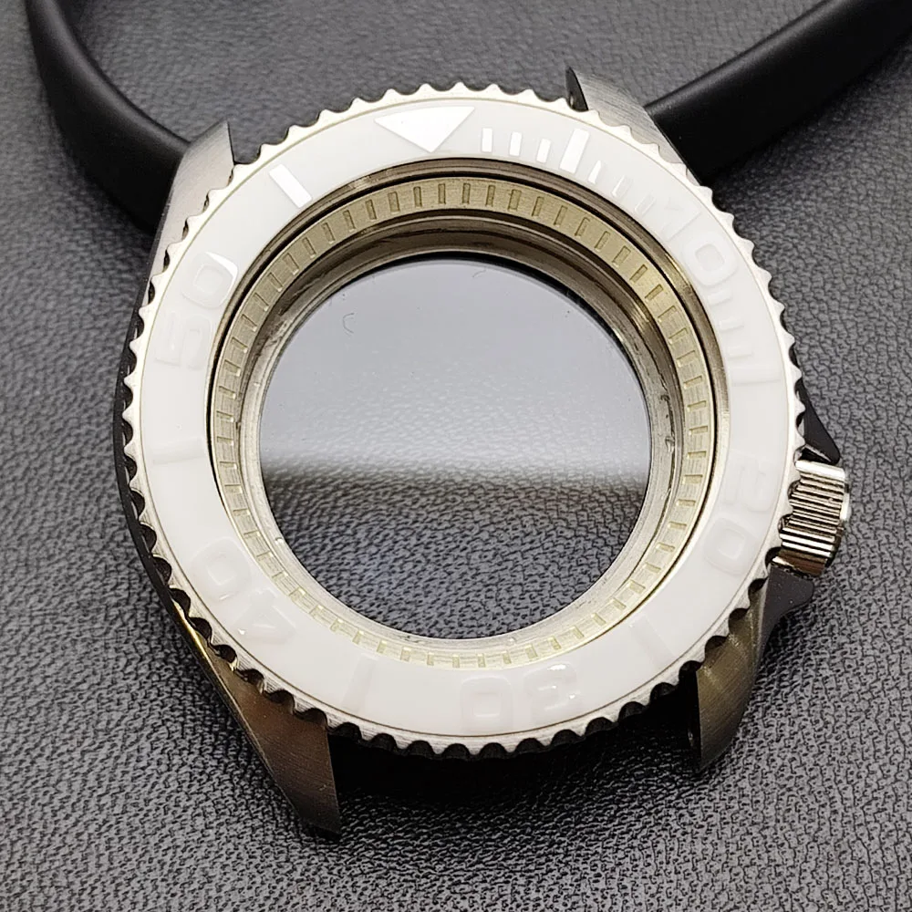 42mm Black Matte Watch Case for NH35 Movement 10 42mm Black Matte Watch Case for NH35 Movement - Image 10