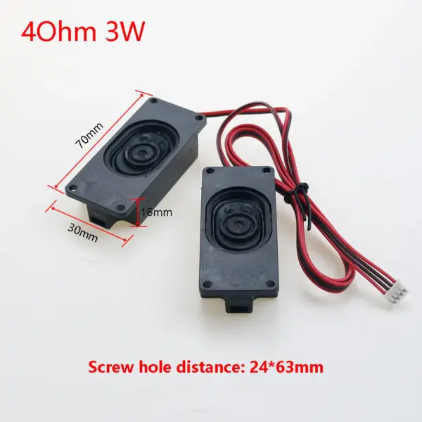 Portable Rectangle Computer Speakers 4Ω/8Ω, 3-10W - Image 10