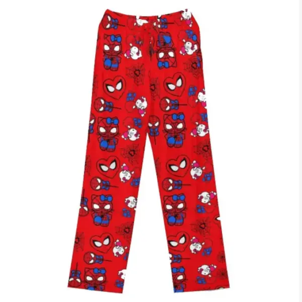 Hello Kitty Flannel Pajamas Women’s Warm Halloween Pants - Image 8