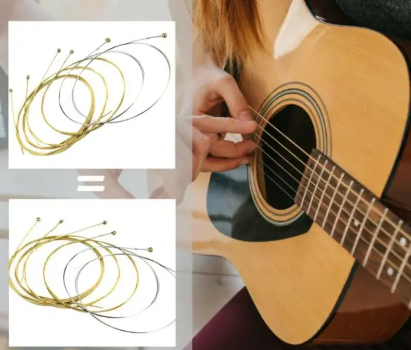 5/10 Set Acoustic Guitar Strings for Rock and Pop - Image 5