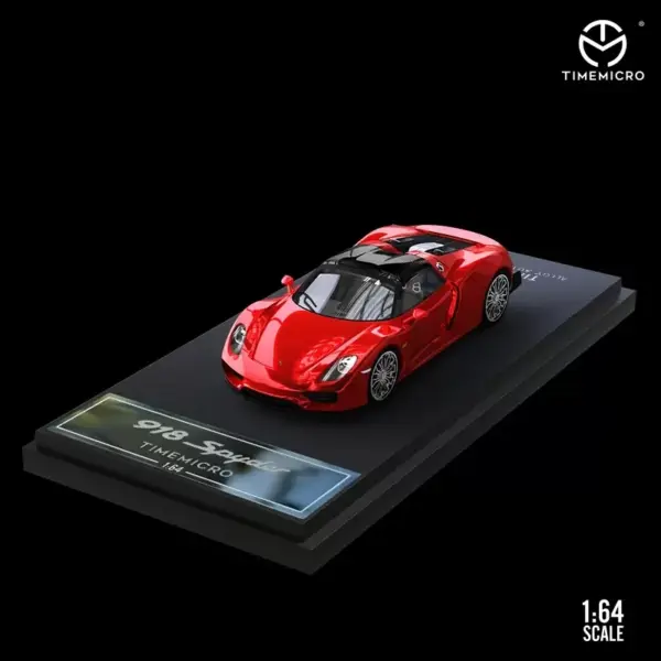 Time Micro 1:64 918 Spyder Diecast Model Car - Image 4