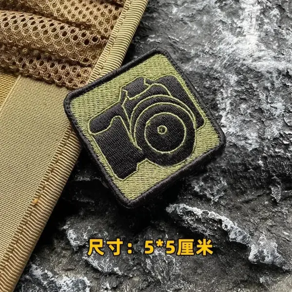 Tactical Photography Morale Badge Patches DIY Backpack - Image 4