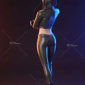 JO24X-04 1/6 Female Leather Motorcycle Outfit 21 Seac46ac624194171a7936456275673e7C