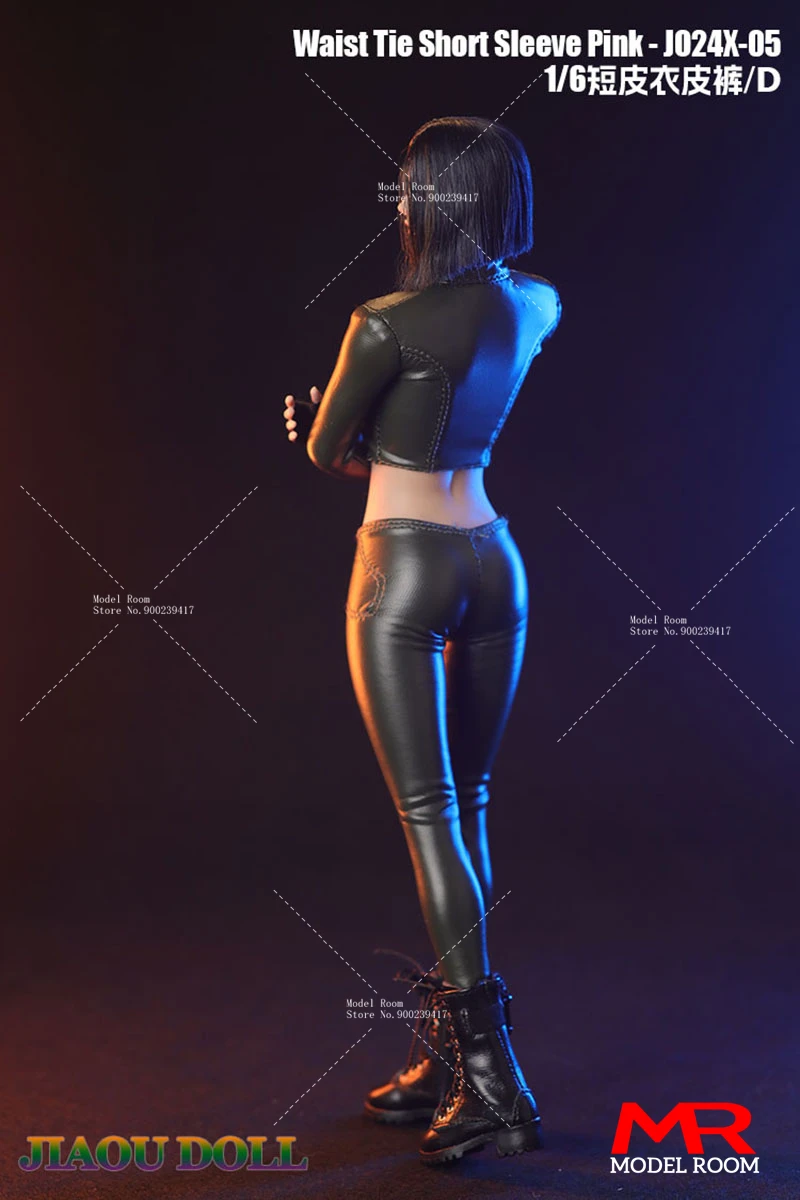 JO24X-04 1/6 Female Leather Motorcycle Outfit 5 JO24X-04 1/6 Female Leather Motorcycle Outfit - Image 5