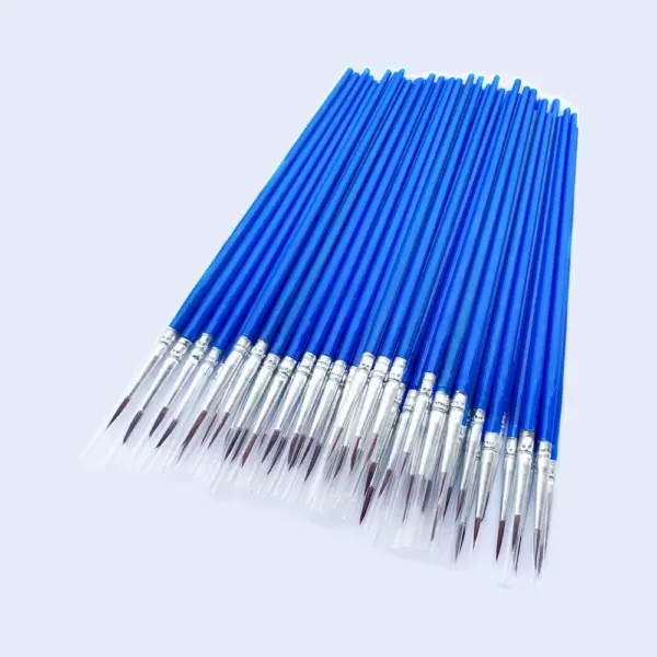 100pcs Nylon Painting Brush Set for Art Enthusiasts - Image 12