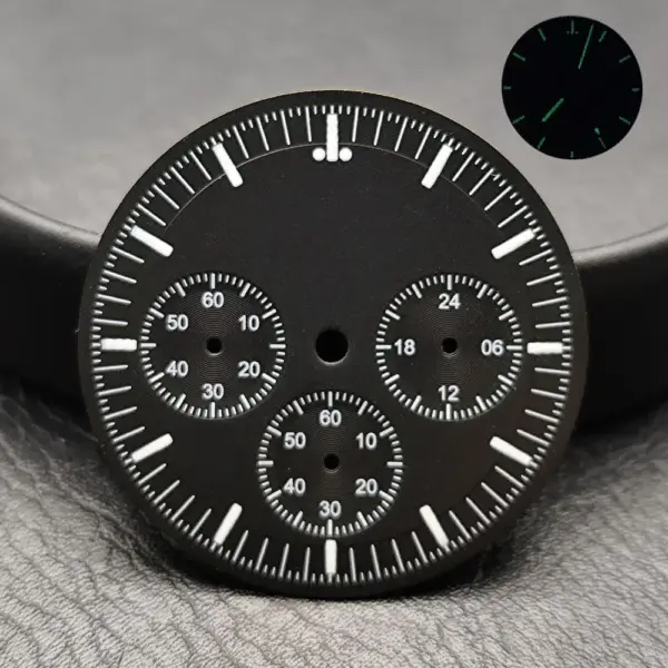 Green Luminous Dial Hands for VK63 Watch Model - Image 11