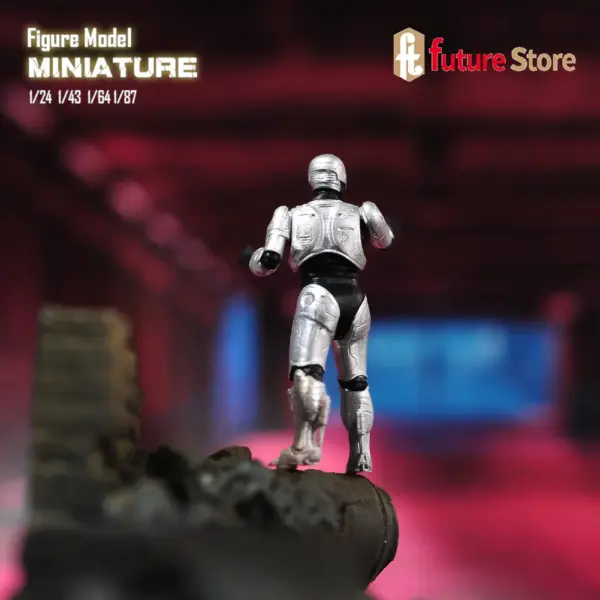 Resin Sci-Fi Robot Miniature Model 1/87-24 Scene Props - Image 3