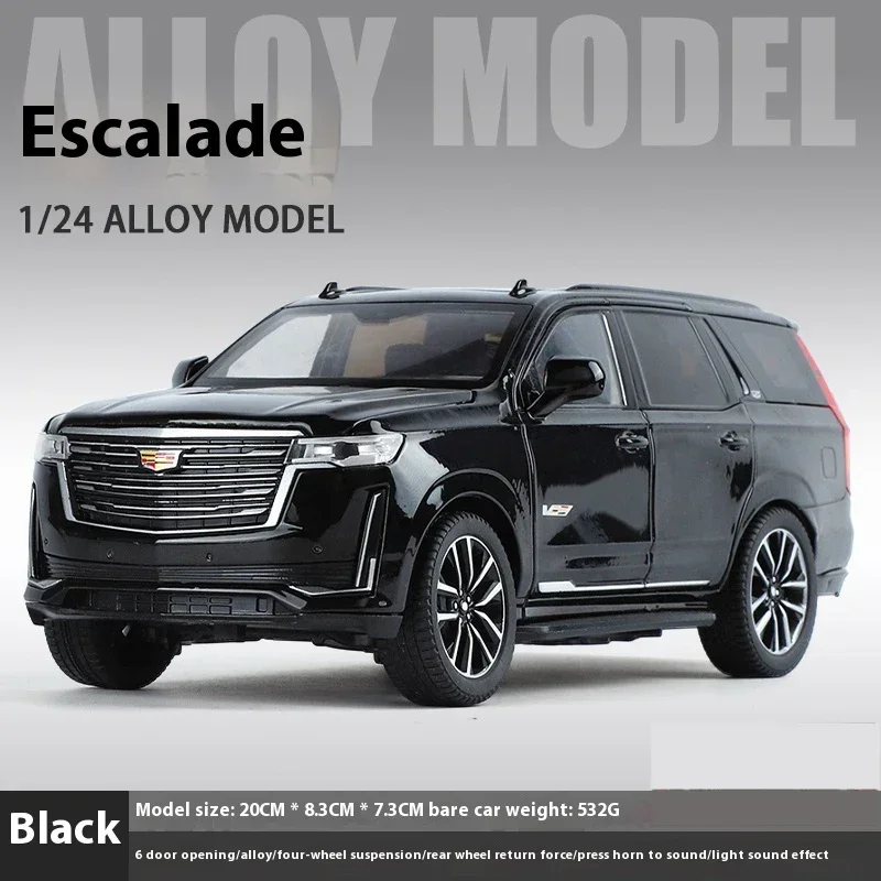 1:24 Cadillac Escalade Diecast SUV Model 8 1:24 Cadillac Escalade Diecast SUV Model - Image 8