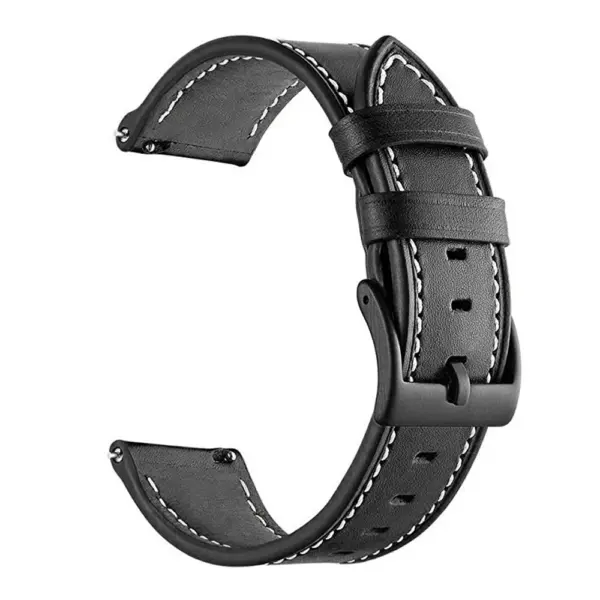 22mm Leather Watch Strap for Amazfit GTR 3 - Image 14
