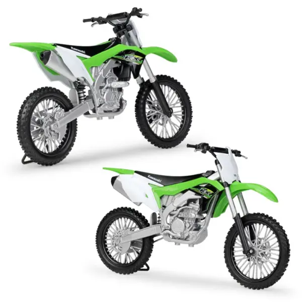 Welly 1:10 Kawasaki KX 2017 Model Toy Set - Image 3