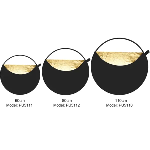 PULUZ 5-Color Photography Reflector Kit 60-110cm - Image 6
